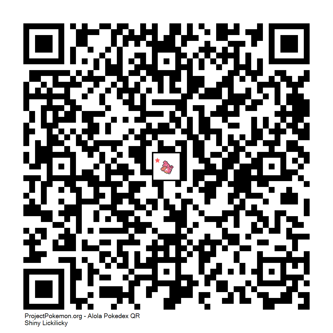 Cdigo QR de Lickilicky variocolor